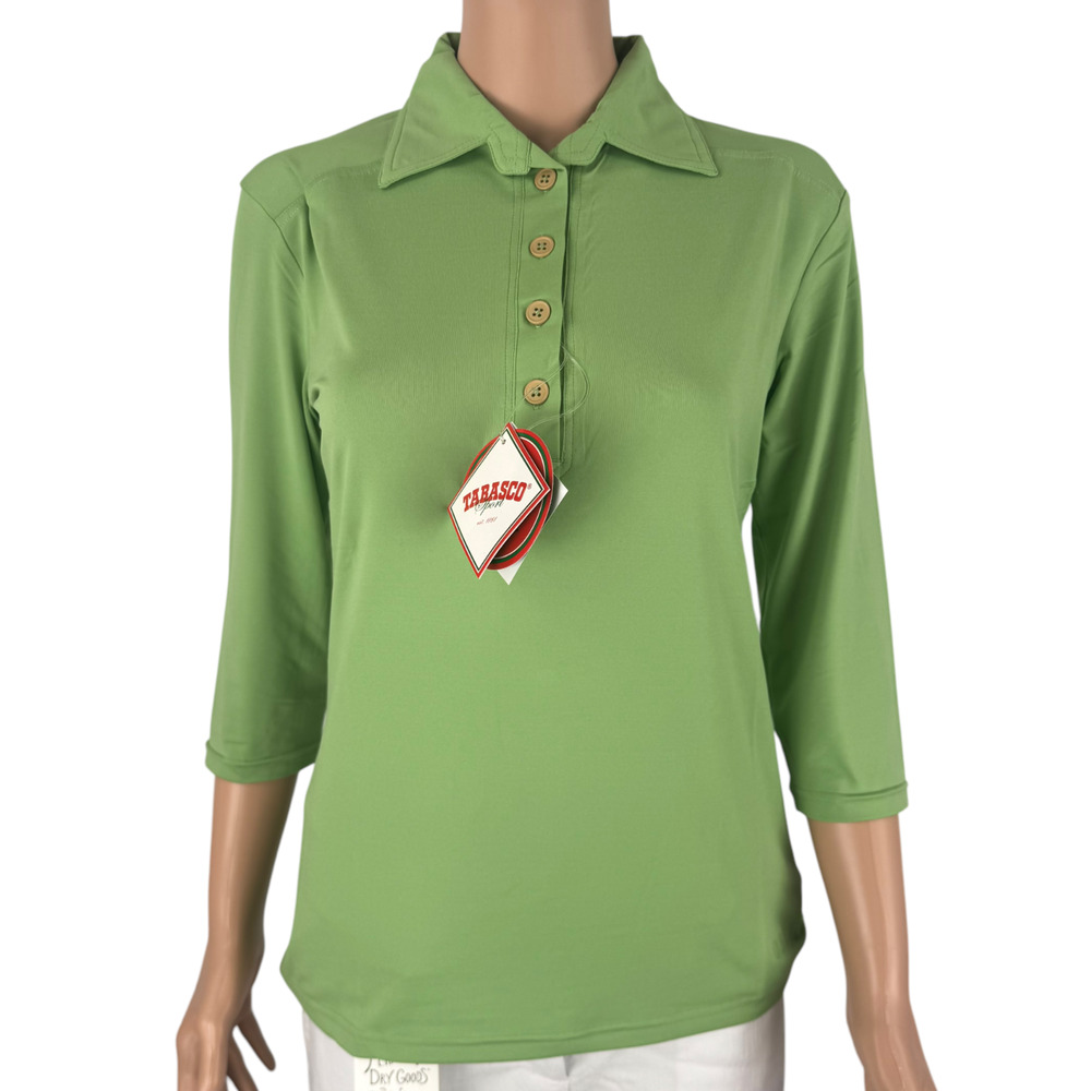 Tabasco Sport Ladies 3/4 Sleeve Polo Shirt - Ladies XS (WT150-18)